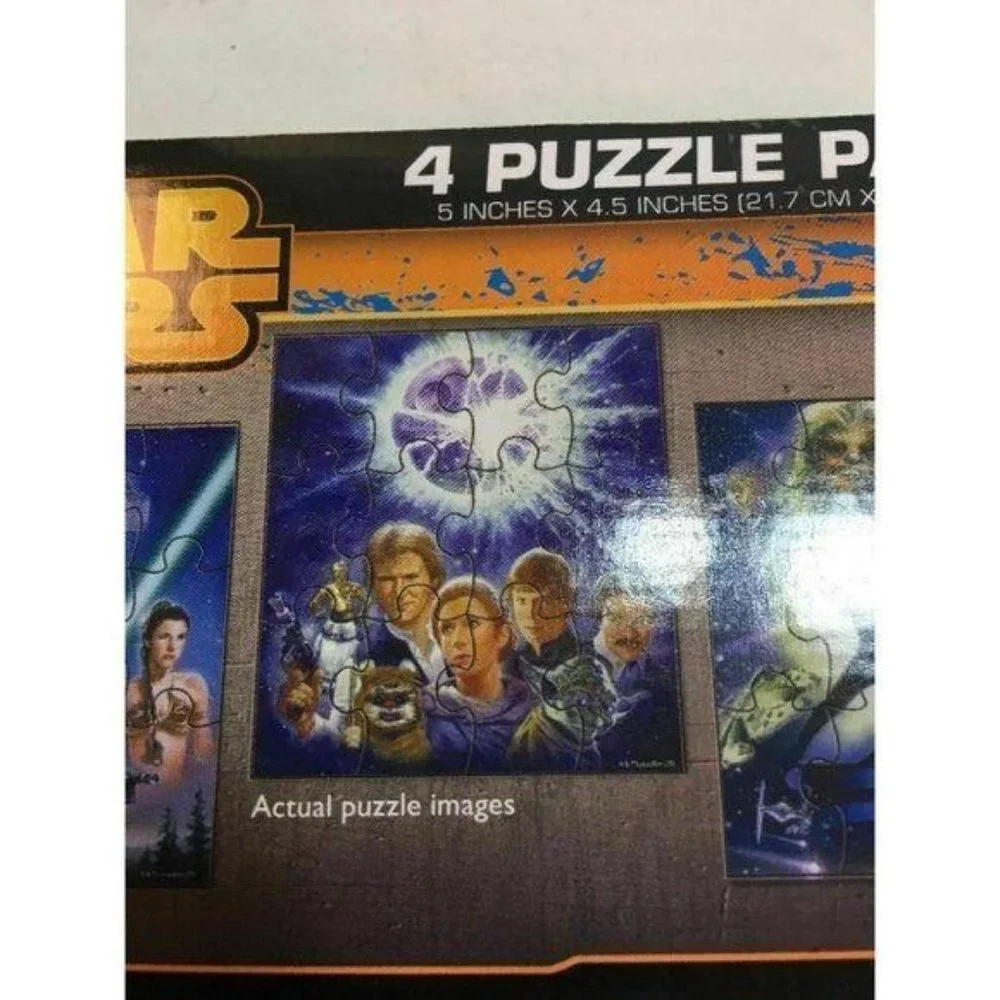 STAR WARS Anakin 12 pc. puzzles Ages 4+(four‎ -12 Puzzle